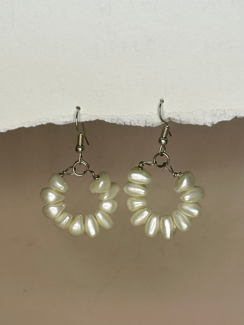 Pearl hoops