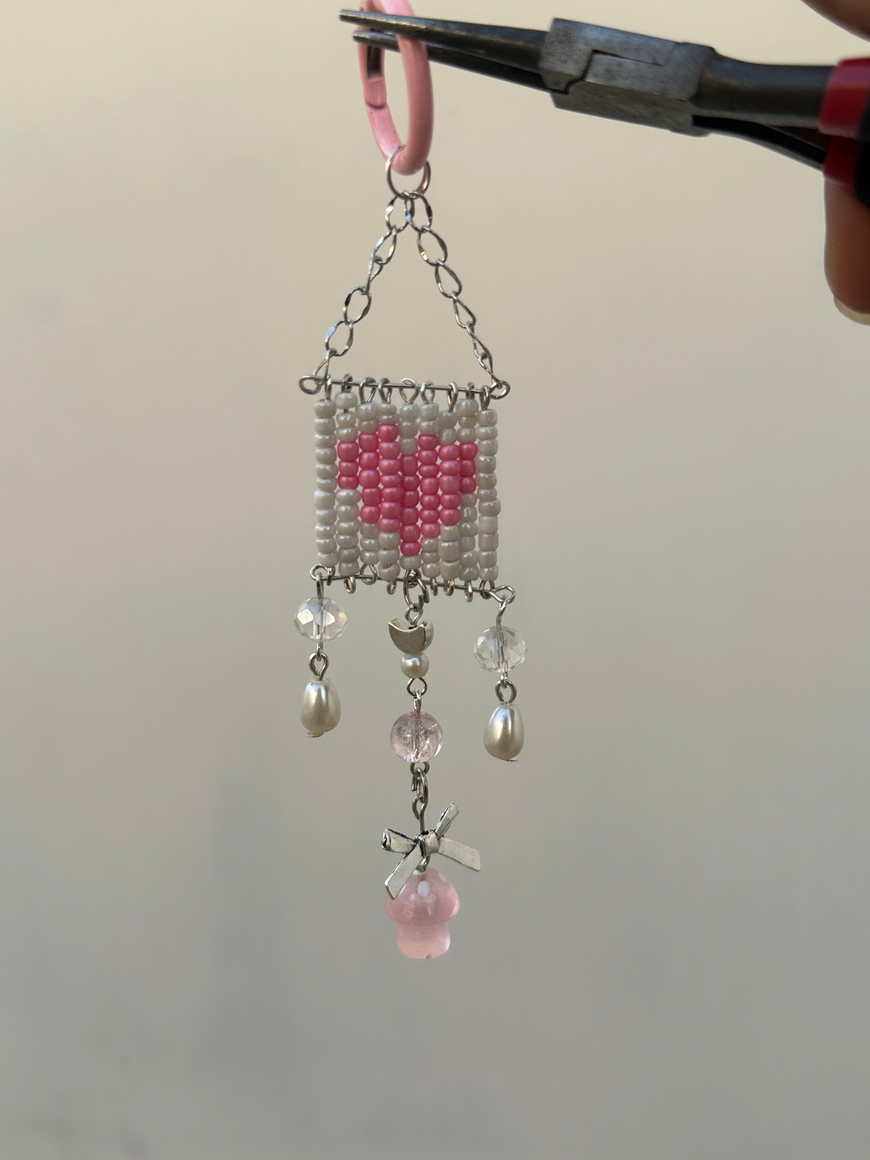 Magic wand phone charm