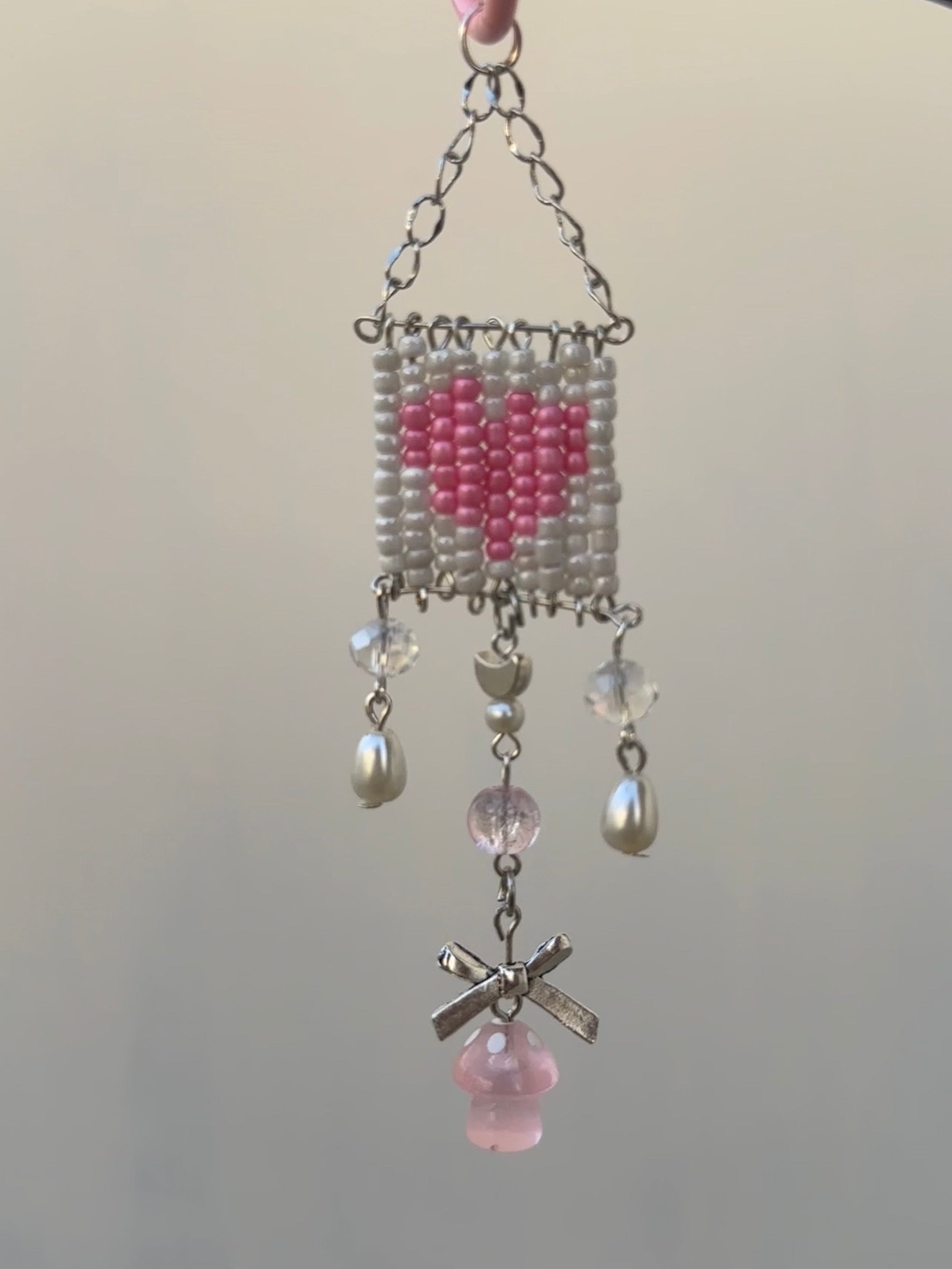 Magic wand phone charm