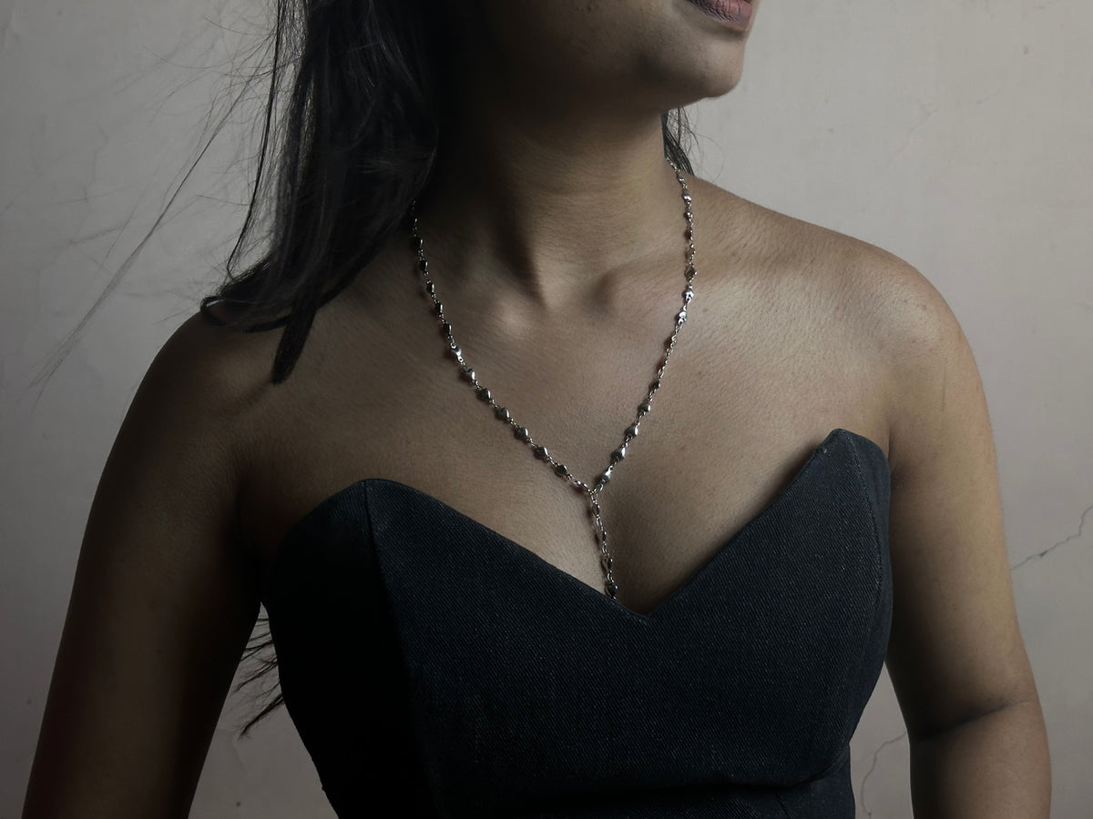 Heart chain necklace