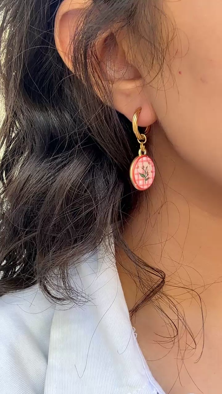 Floral hoops